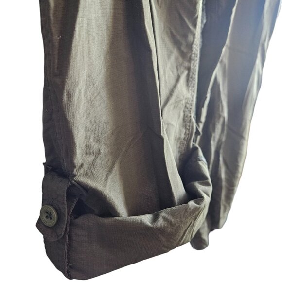 The North Face Womens Convertible Hiking Pants, Olive - Picture 8 of 10